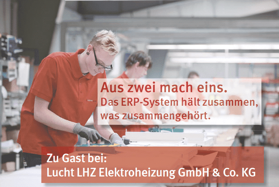 ERP-System DELECO® für effiziente Produktion unserer Elektroheizungen