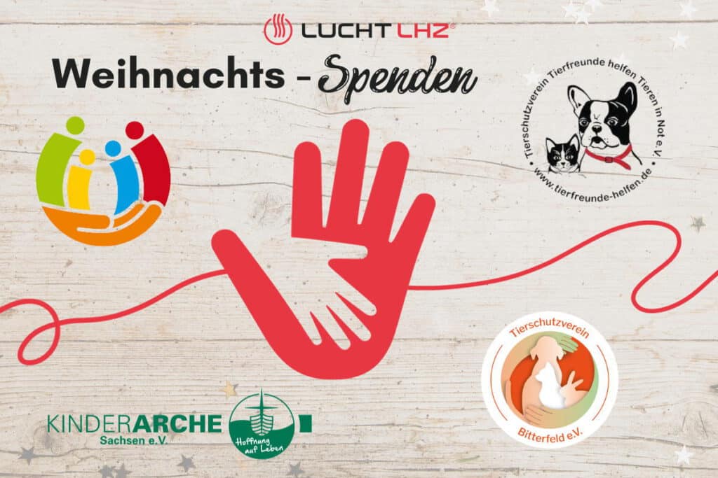 Elektroheizung-Hersteller LUCHT LHZ spendet für den guten Zweck