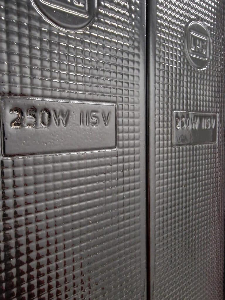 Electric heater manufacturer Lucht LHZ produces its own ceramic storage bricks for electric heaters